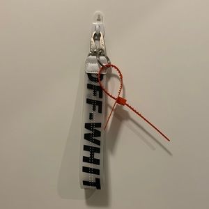 off white keychain